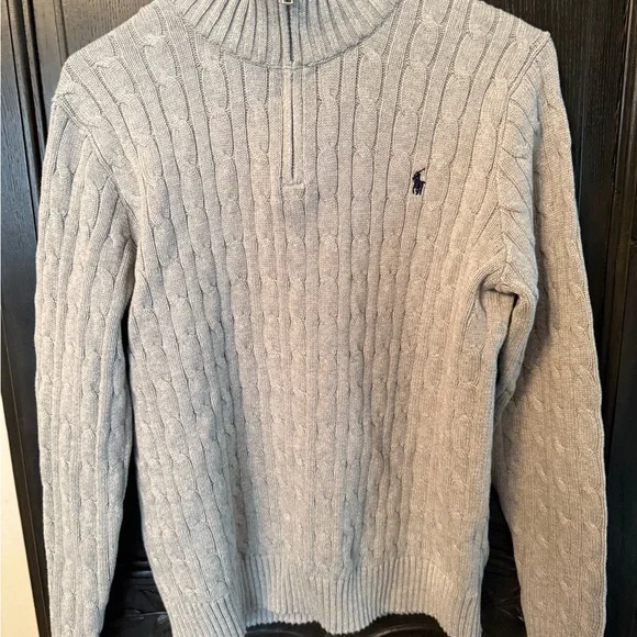 Polo Ralph Lauren Cable-Knit CottonQuarter-Zip
SweaterXL (18-20) Andover Heather - Picture 2 of 4